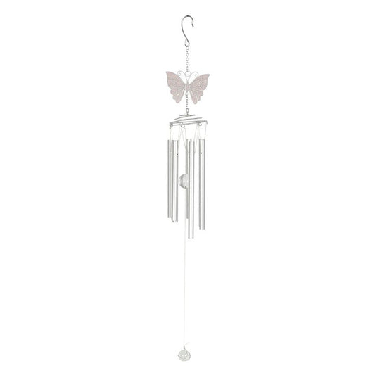 White Butterfly Windchime N/A
