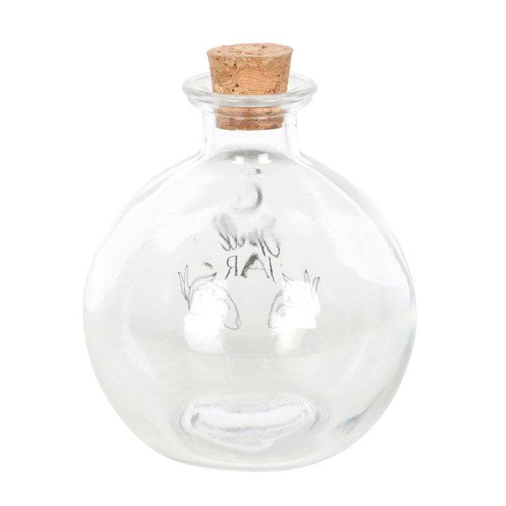 10cm Glass Spell Jar with Spell Recipe Booklet – Manifestation & Energy Magic-Sociodigi