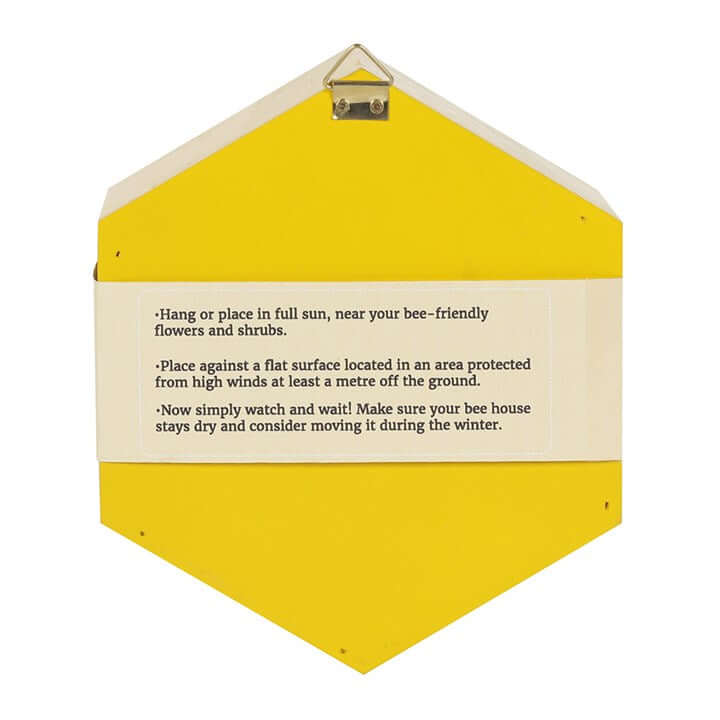 Wooden Bee House – Garden Insect Hotel for Pollinators-Sociodigi