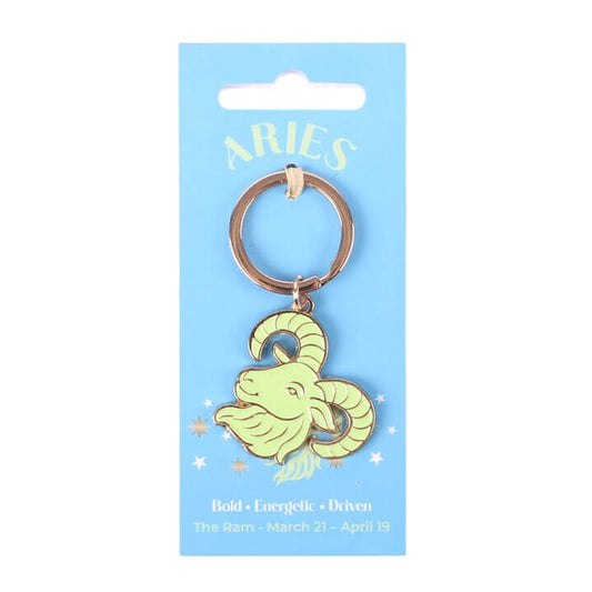 Zodiac Zest Aries Keyring