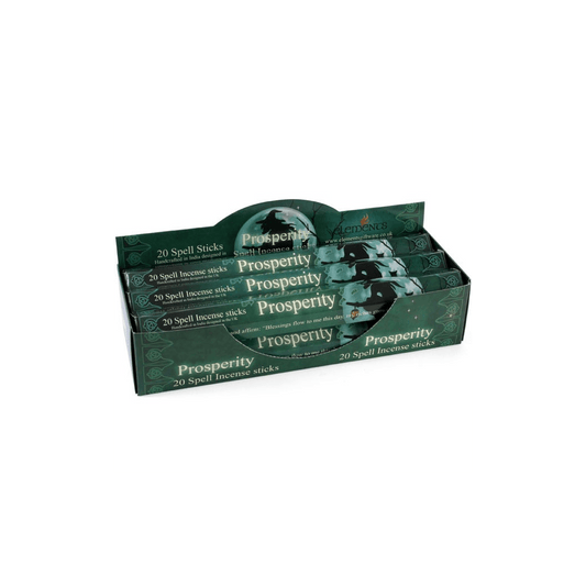 Set of 6 Packets of Prosperity Spell Incense Sticks by Lisa Parker