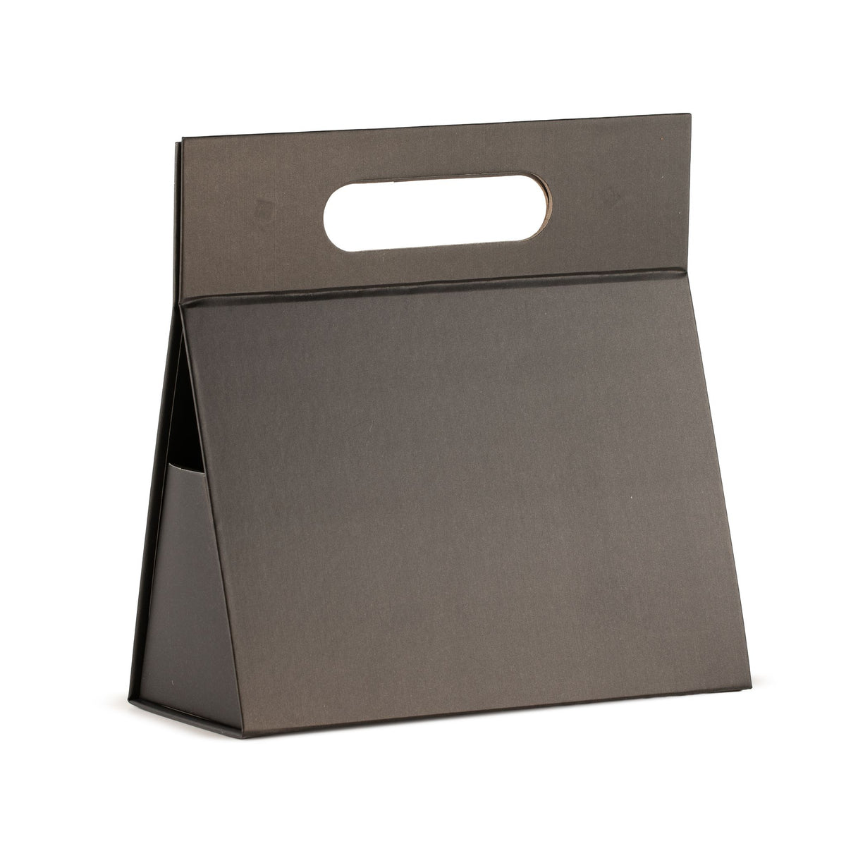 Flat Pack Gift Box - Hand Box  (20x10x20cm) - Black