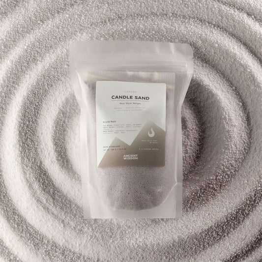 Fragranced Candle Sand - Warm Grey - Azure Noir - 300g
