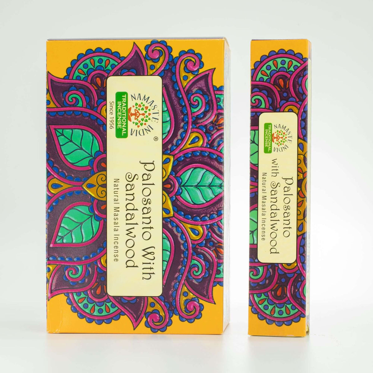 Namaste Mandala Masala Incense - Palo Santo with Sandalwood