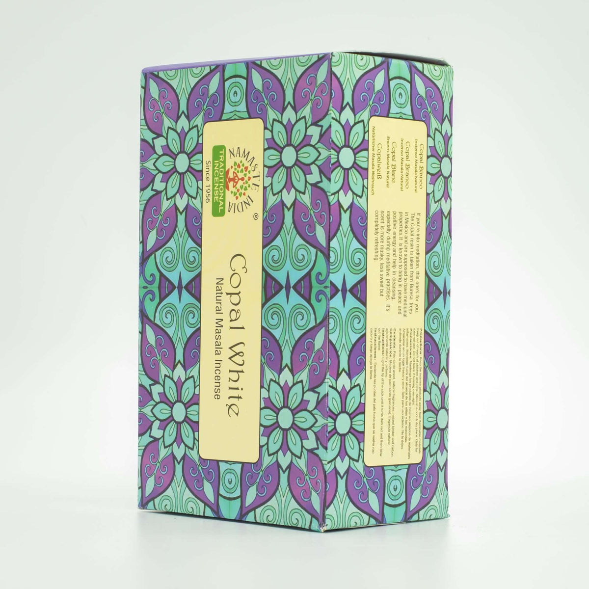 Namaste Mandala Masala Incense - Copal White