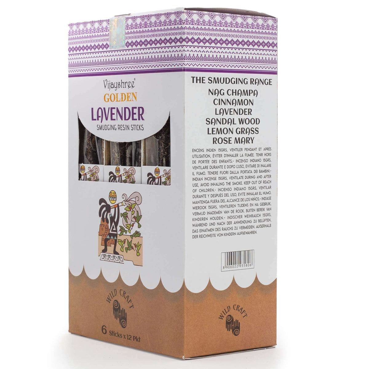 Golden Lavender Smudging Resin Sticks - 30g