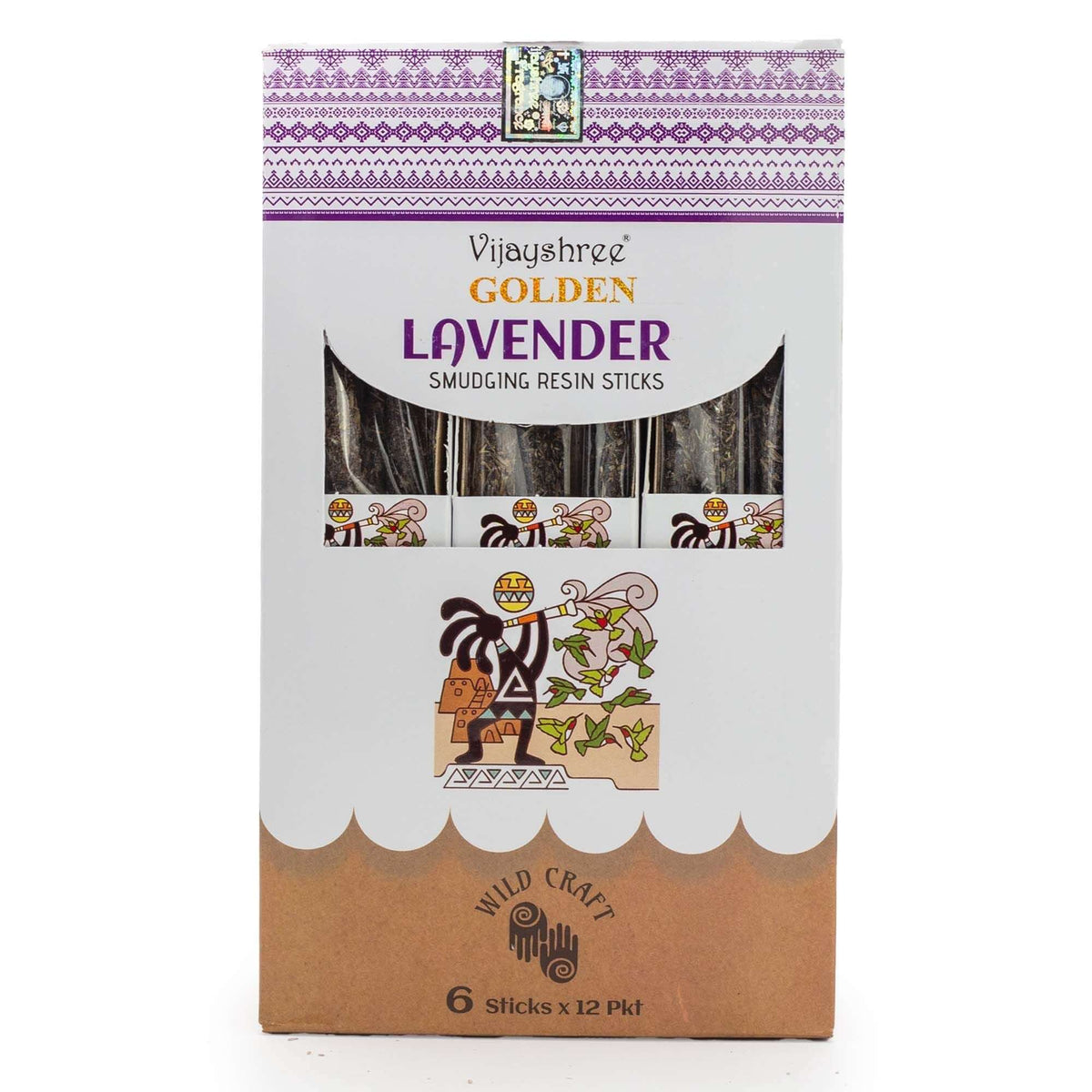 Golden Lavender Smudging Resin Sticks - 30g