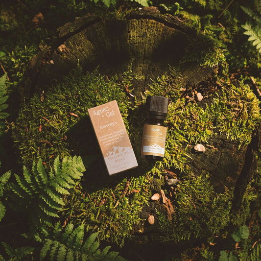 Agnes + Cat Essential Oil Blend - Scafell Pike - Cypress, Tangerine & Ho Wood