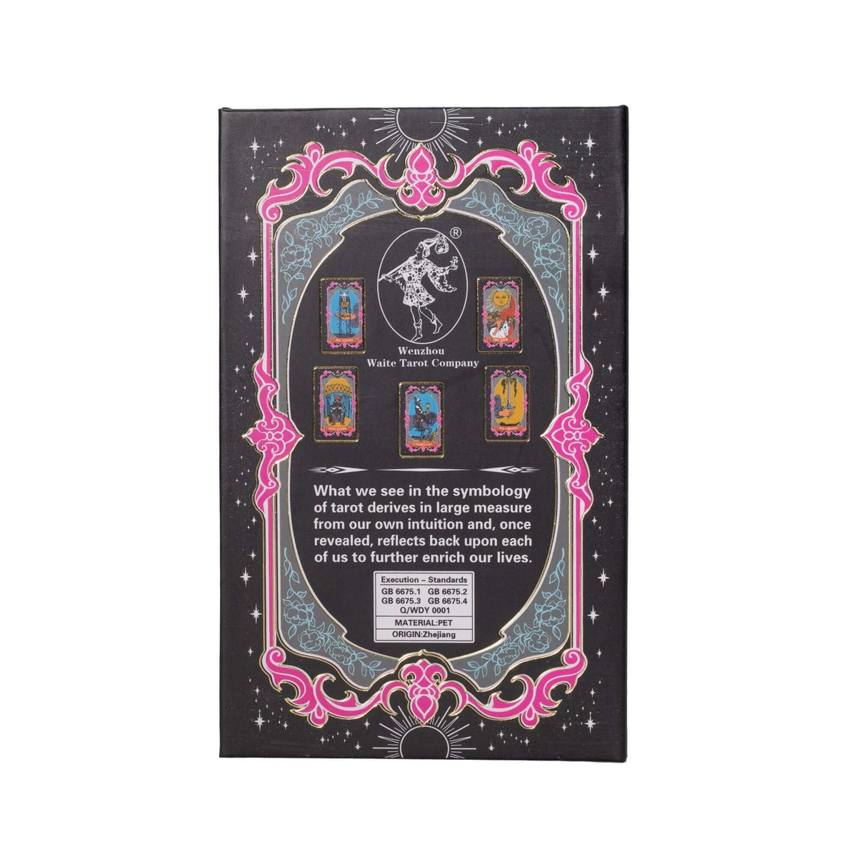 Gold Foil Tarot Card Set - with booklet