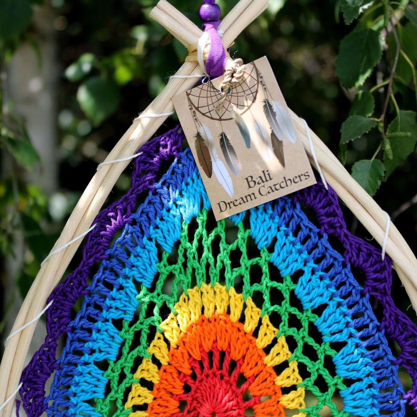 Bali Dream Catchers - Large Multi Teardrop