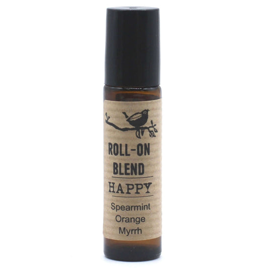 Agnes + Cat Roll On Essential Oil Blend - HAPPY