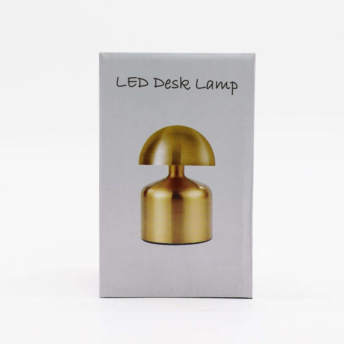 Touch Lamp Flat Mushroom - Bronze LED Desk Lamp box with sleek design and modern look.
