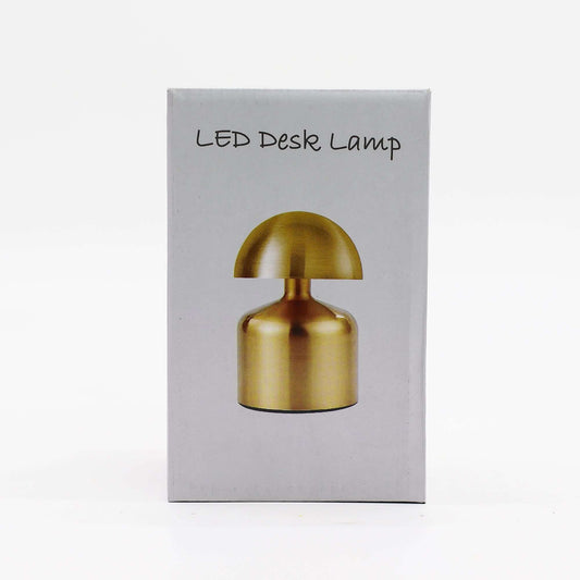 Touch Lamp Flat Mushroom - Bronze LED Desk Lamp box with sleek design and modern look.