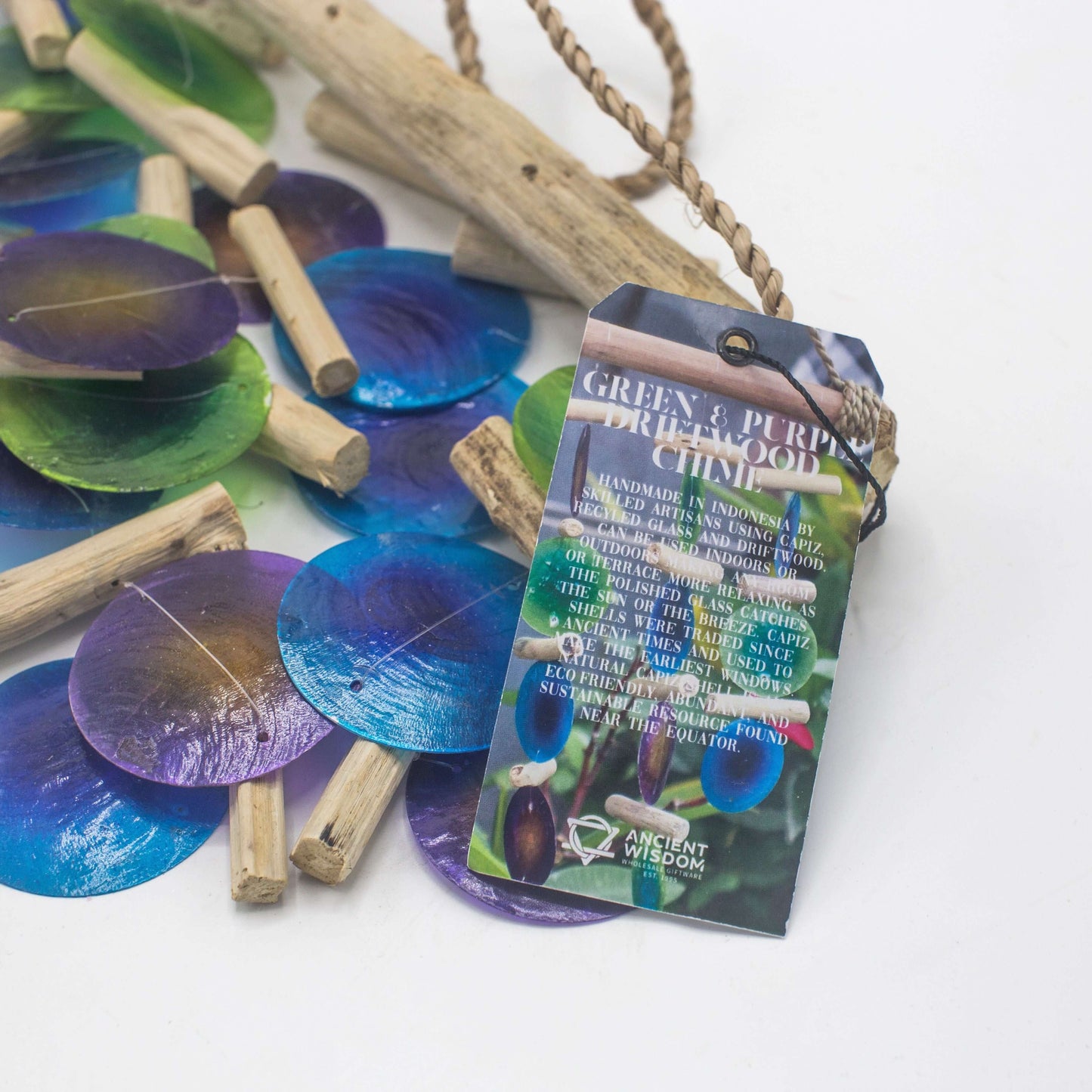 Blue Driftwood Chime