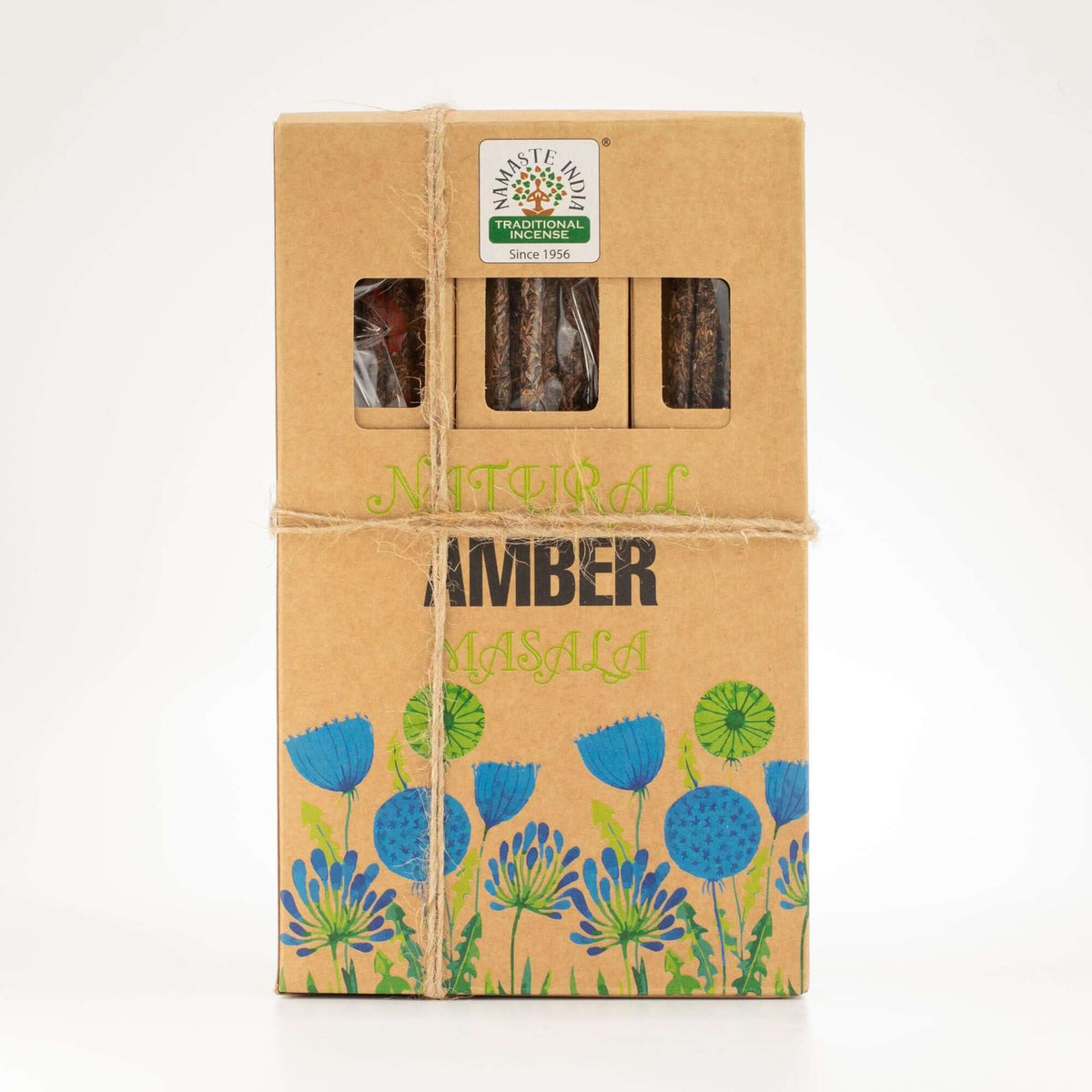 Natural Botanical Masala Incense - Amber
