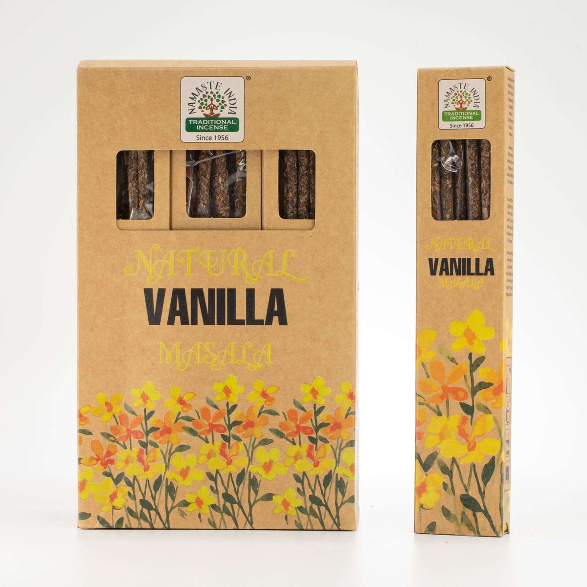 Natural Botanical Masala Incense - Vanilla