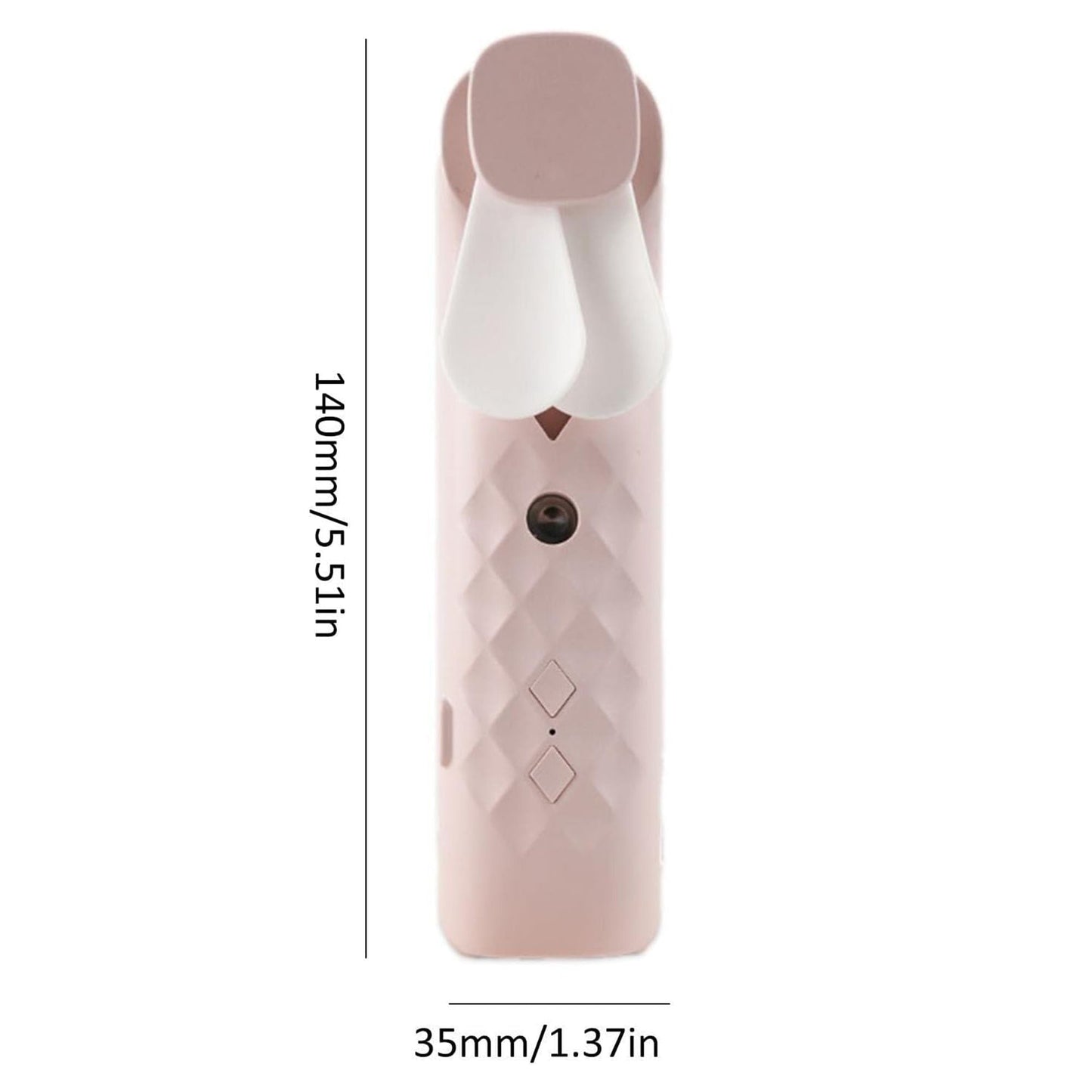 Pink Nano Mist Face Fan & Spray – USB Rechargeable-Sociodigi