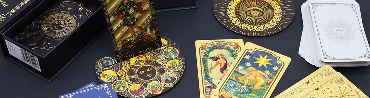 Pink Box Ruby Foil Tarot Card Gift Box Set - with booklet