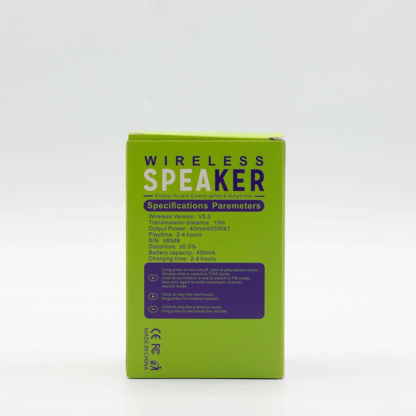 Camping Hook Green Mini Speaker