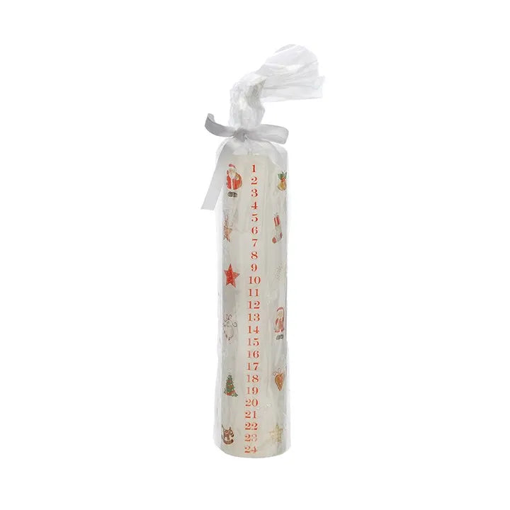 25cm Christmas Advent Candle