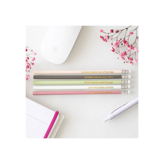 Pack of 5 Literature Inspired Pencils
