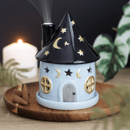 Celestial Cottage Incense Cone Holder