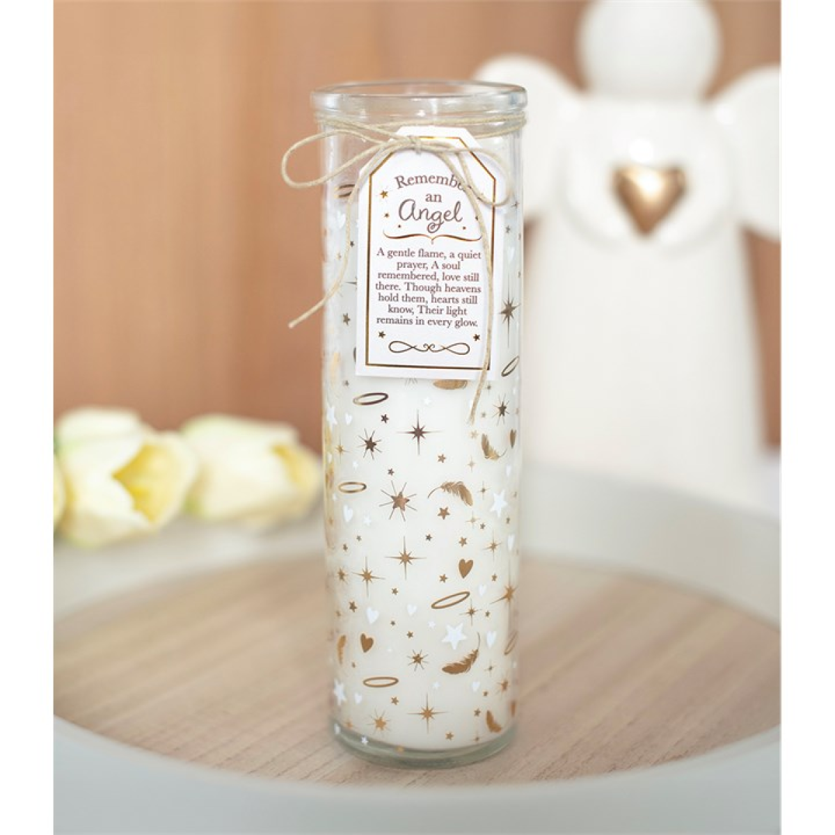 Remember an Angel Vanilla Tube Candle