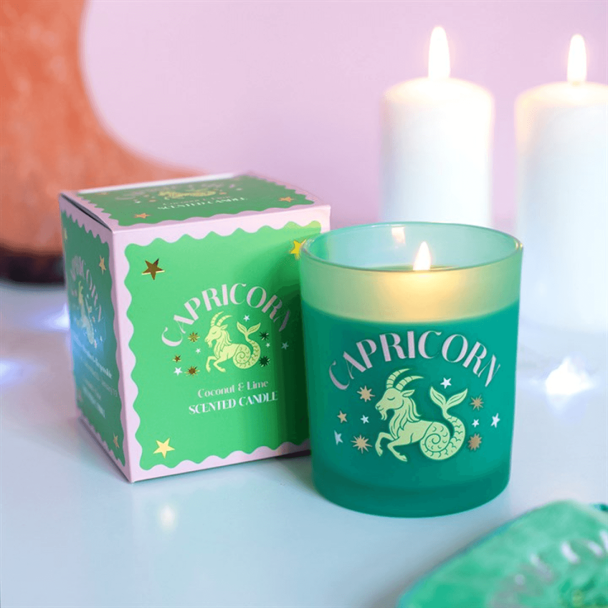 Zodiac Zest Capricorn Coconut & Lime Candle