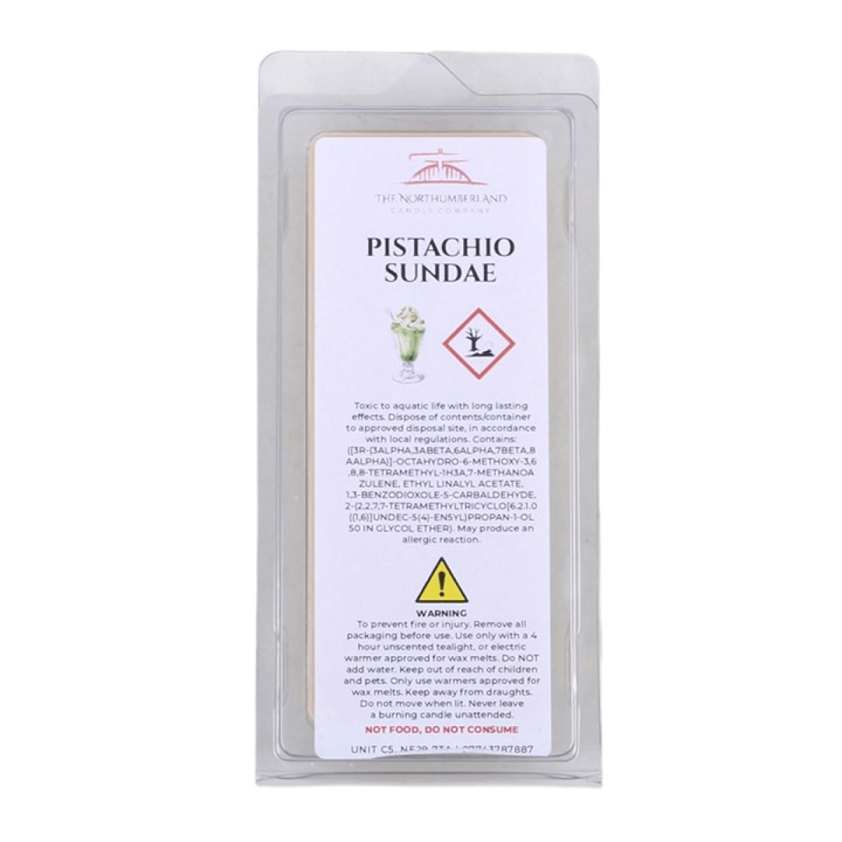 Pistachio Sundae 50g Wax Melt Snap Bar