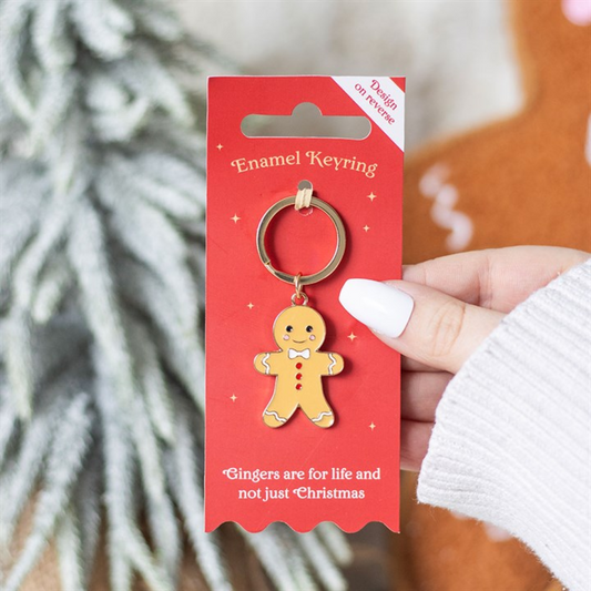 Gingerbread Man Keyring N/A