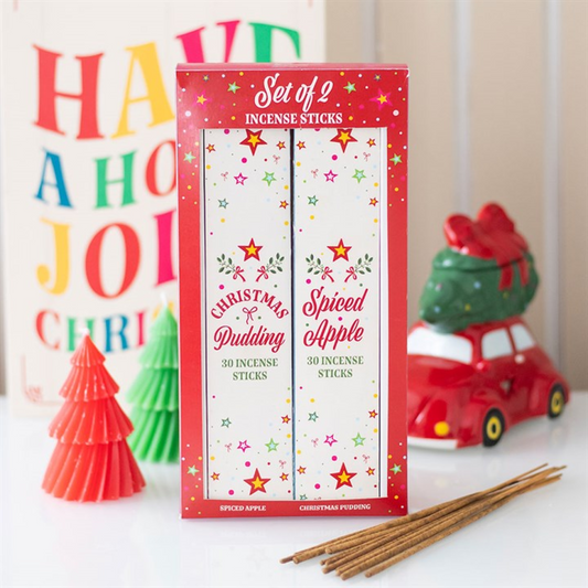 Set of 2 Nostalgic Christmas Incense Stick Packs N/A