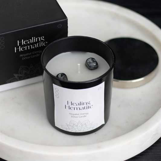 Healing Hematite Detox Candle N/A