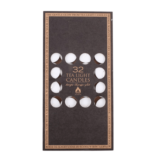 Pack of 32 4-Hour Tealights