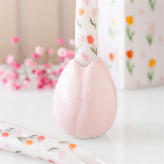 Tulip Shaped Candle Holder N/A