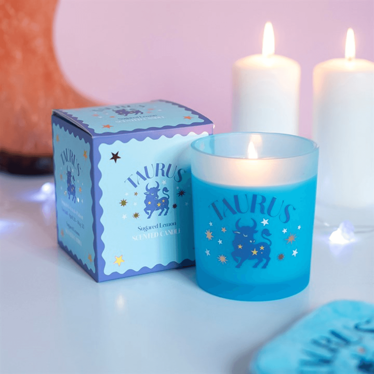 Zodiac Zest Taurus Sugared Lemon Candle