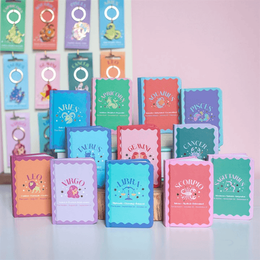 Set of 12 Mini Zodiac Zest Notebooks