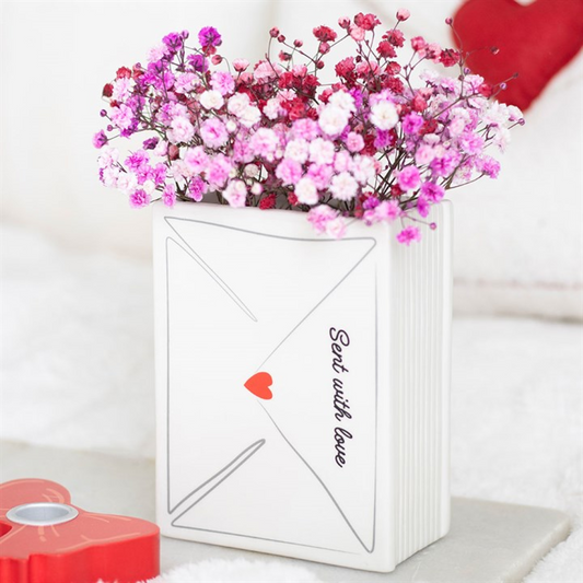 Love Letter Valentine's Day Flower Vase N/A