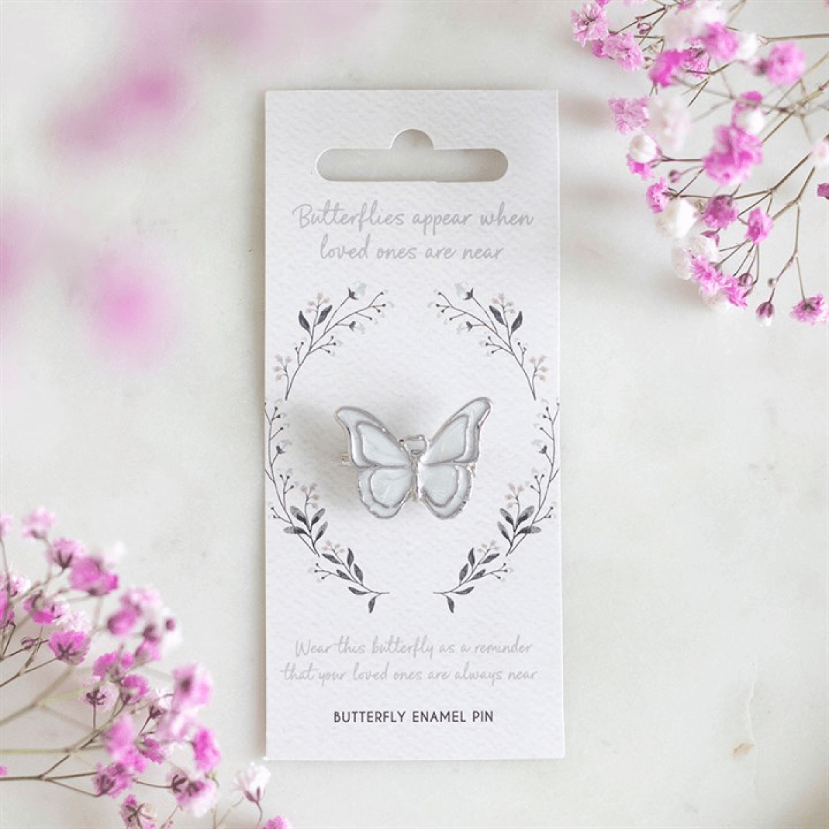 Butterflies Appear Enamel Butterfly Pin N/A