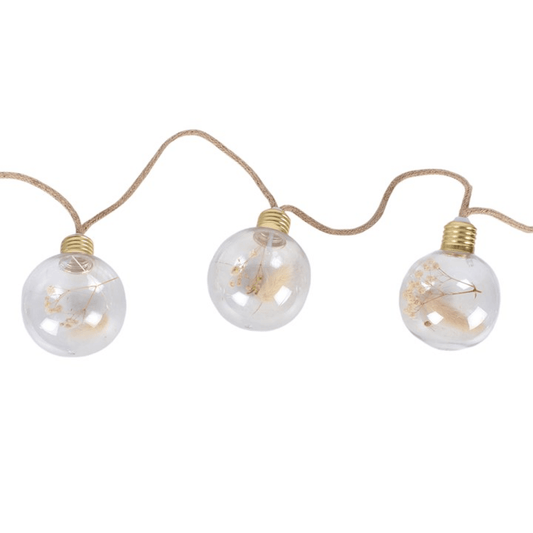 LED Flower Marquee String Lights
