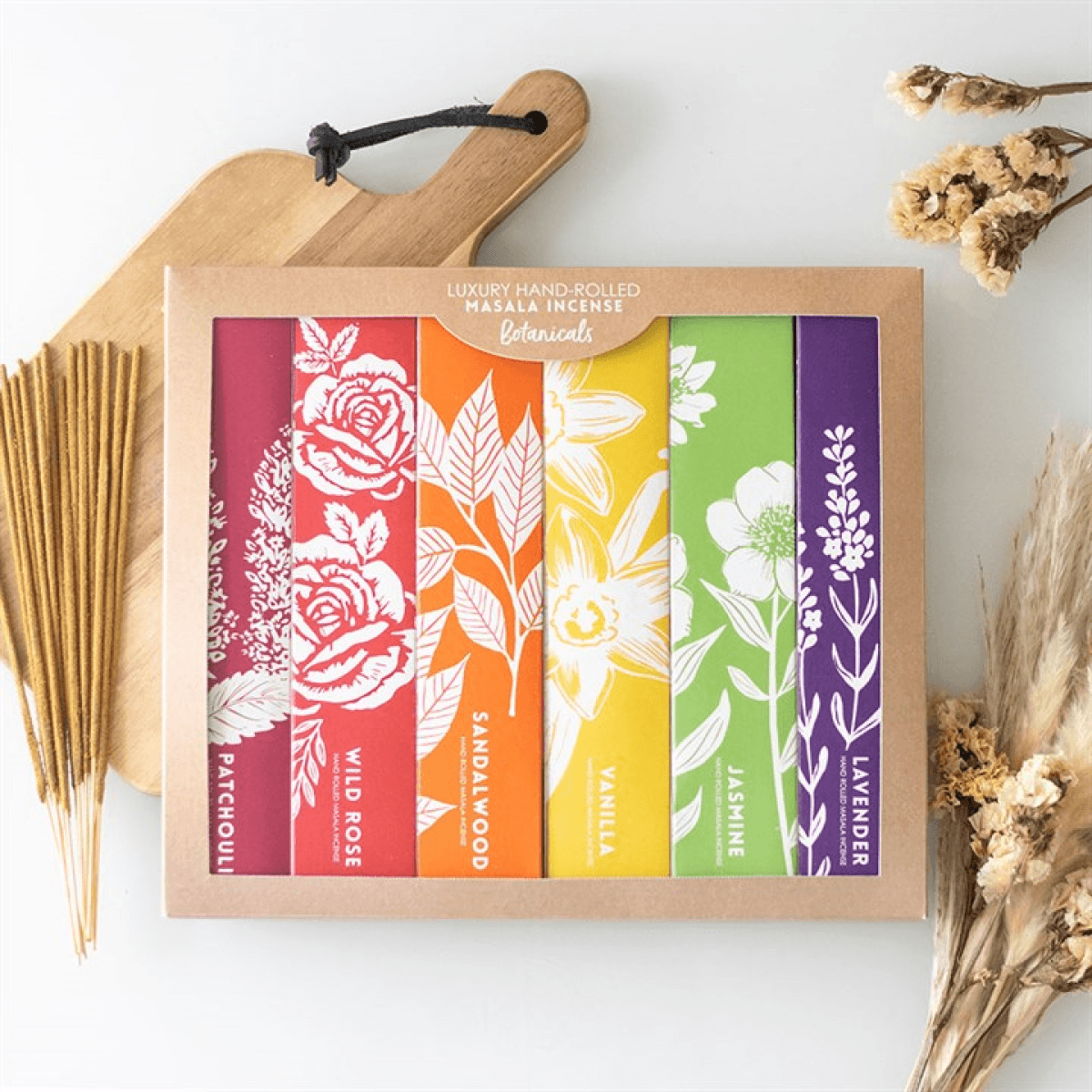 Aromatic Botanical Masala Incense Stick Variety Set N/A