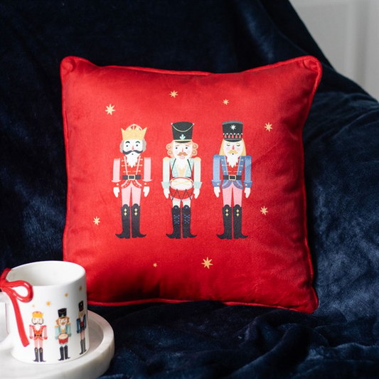Square Nutcracker Cushion N/A