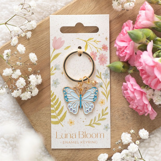 Luna Butterfly Keyring N/A