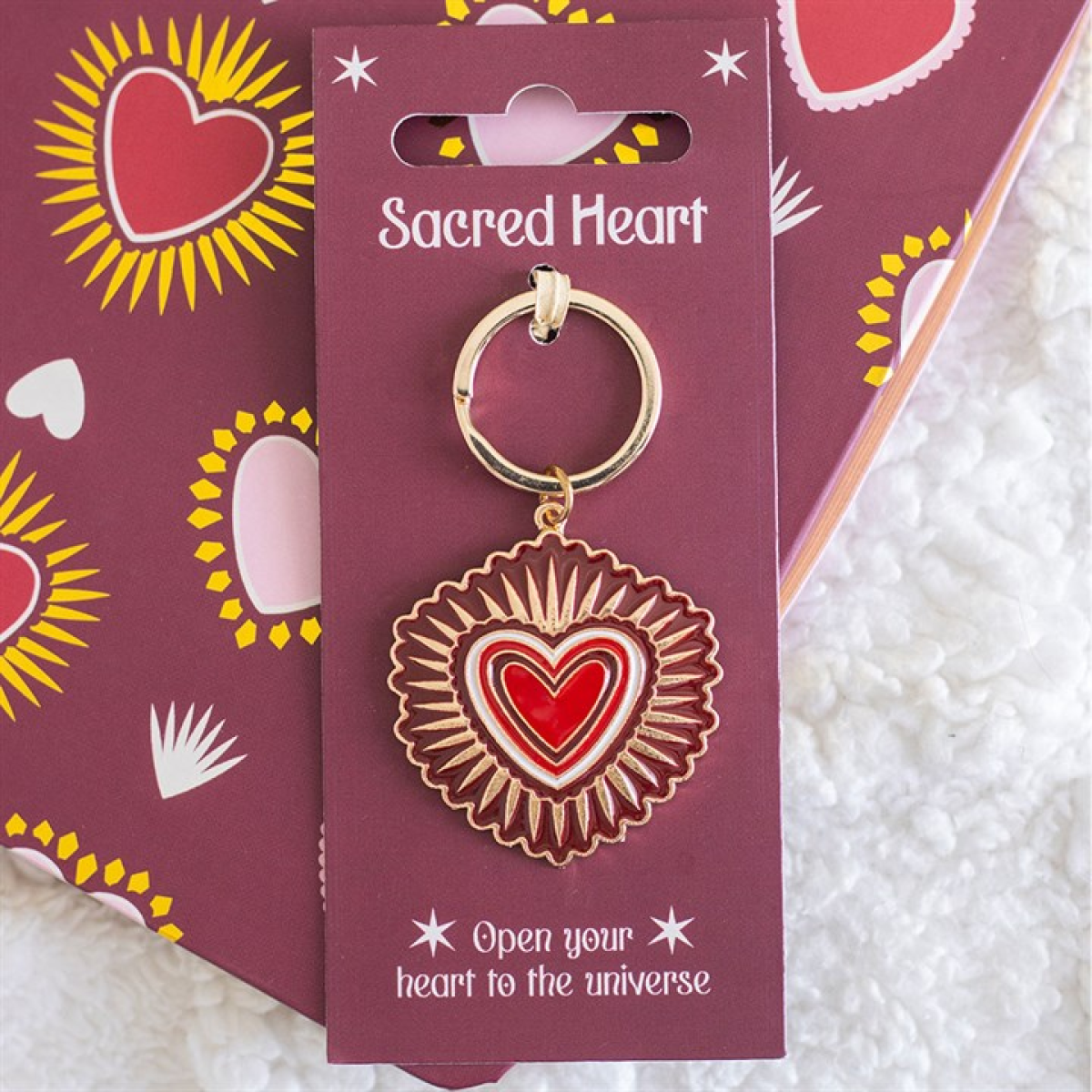 Sacred Heart Keyring N/A