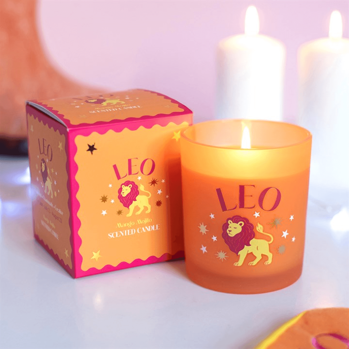 Zodiac Zest Leo Mango Mojito Candle