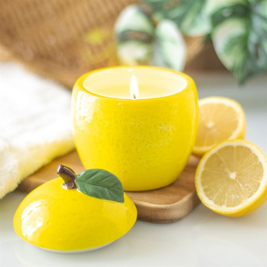 Lemon Shaped Candle Jar N/A