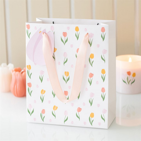 Tulip Print Gift Bag N/A