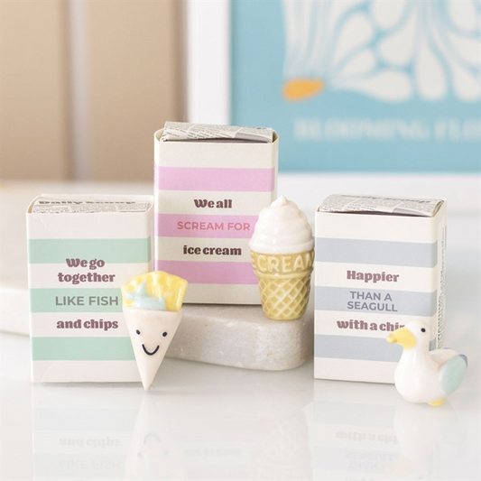 Set of 24 Seagull and Ice Cream Token Gifts in Display N/A