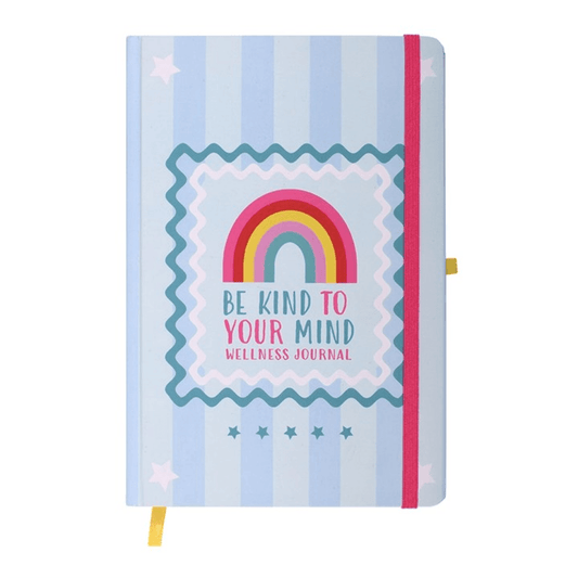 Be Kind to Your Mind A5 Wellness Journal with Citrine Pen