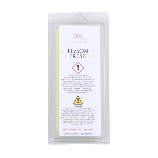 Lemon Fresh 50g Wax Melt Snap Bar