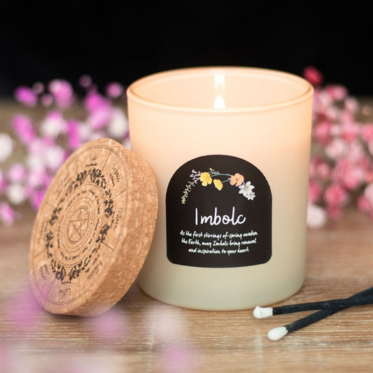Imbolc Spiced Vanilla Wheel of the Year Candle N/A